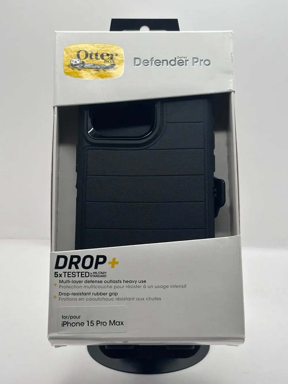 OtterBox Defender Pro Series iPhone 15 Pro Max Black MagSafe Case NWT